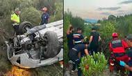 Muğla'da otomobil şarampole devrildi : 20 yaşındaki genç öldü, 3 yaralı