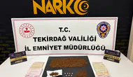 Tekirdağ’da uyuşturucu operasyonu : 121 şüpheli hakkında adli işlem