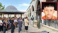 Kırklareli'nde derede boğulan 7 yaşındaki çocuk, son yolculuğuna uğurlandı