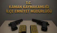 Kırşehir’de asayiş denetimi : Çok sayıda silah, mühimmat ve uyuşturucu ele geçirildi
