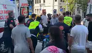 Samsun'da kucağındaki torunuyla yolun karşısına geçen kadına otomobil çarptı : Sürücü kaçtı
