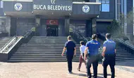 Buca Belediyesi'ne 150 milyon liralık haciz işlemi : İcra ekipleri binaya girdi