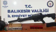 Biga'daki silahlı olayın şüphelisi Bandırma'da yakalandı : Araçtan ruhsatsız otomatik av tüfeği çıktı