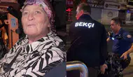 Yolda kalan anne ve engelli oğlunun imdadına polis ekipleri yetişti