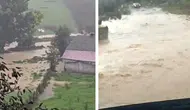 Sakarya Kaynarca'da şiddetli sağanak sel getirdi