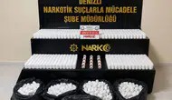 Denizli'de narkotik operasyonu : 104 bin sentetik hap ele geçirildi, 4 tutuklama