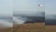Yozgat Saraykent'te 150 dönüm arazi alev alev yandı