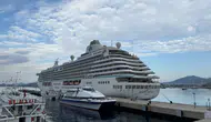'Crystal Serenity' 693 yolcusuyla Bodrum'da