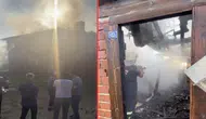 Kastamonu'da 2 katlı ahşap ev alevlere teslim oldu