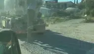 Hatay’da yola beton döken mikserin sahibine ağır ceza