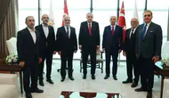 Cumhurbaşkanı Erdoğan, HÜDA PAR lideri Yapıcıoğlu'nu kabul etti