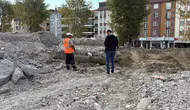 Çorum'da okul yıkımında insan kafatası ve kemikler bulundu