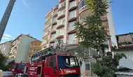 Antalya'da apartman balkonunda yangın