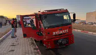 Uşak'ta itfaiye aracı ile kamyon çarpıştı : 1 ölü, 2 yaralı