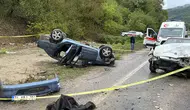 Bartın'da otomobiller kafa kafaya çarpıştı: Kardeşinin cenazesine giden kişi öldü