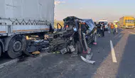 Şanlıurfa’da minibüs park halindeki tıra çarptı: 2 ölü, 2 yaralı