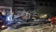 Sivas'ta çimento fabrikasında yangın : Alevler büyümeden söndürüldü