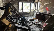 Ankara’da apartman yangını : Anne ve oğlu itfaiye ekiplerince kurtarıldı