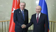 Cumhurbaşkanı Erdoğan ile Putin bir araya geldi