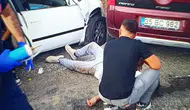 İzmir'de feci kaza : Otomobiller çarpıştı, 1'i ağır 8 kişi yaralandı