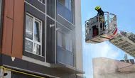 Bolu'da evde çamaşır makinesi alev aldı : Mahallede panik yaşandı