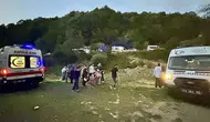 Bartın'da 'patpat' isimli tarım aracı devrildi : 1' ağır 8 yaralı