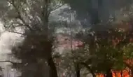 Ankara Beypazarı'nda yangın : Ekipler kontrol altına aldı