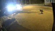 Trabzon'da motosiklet trafik levhasına çarptı : 17 yaşındaki sürücü yaralandı