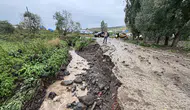 Ardahan’da sağanak sonrası su taşkınları meydana geldi