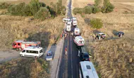 Edirne'de 3 araçlı zincirleme trafik kazası : 6 yaralı