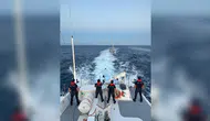 Antalya’da motoru arızalanan yelkenli teknedeki 2 kişi kurtarıldı