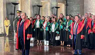 2026-2027 adli yılı başladı ! Yargıtay Başkanı Kerkez ve heyeti Anıtkabir'i ziyaret etti