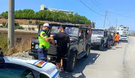 Alanya'da safari denetimleri : 5 araca rekor ceza