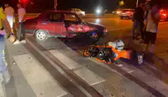 Bursa'da otomobil ile motosiklet çarpıştı : 2 yaralı