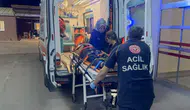 Adıyaman'da otomobille çarpışan motosiklet sürücüsü yaralandı