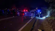 Tekirdağ’da feci kaza : Devrilen motosiklet otobüsün altına girdi