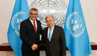 KKTC Cumhurbaşkanı Erhürman, BM Genel Sekreteri Guterres ile görüştü