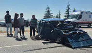 Sivrihisar-Eskişehir yolunda feci kaza : 1’i bebek, 1’i çocuk 6 kişi yaralandı