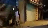 Beyoğlu'nda sokak ortasında darp : Erkek arkadaşından şikayetçi olmadı