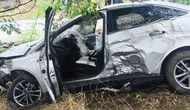 Bilecik’te otomobil şarampole uçtu : 4 kişi yaralandı