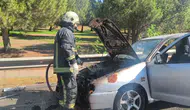 Antalya'da akılalmaz olay : Hastaneden taburcu oldu, dakikalar sonra otomobili alev aldı
