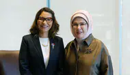 Emine Erdoğan, Brezilya Devlet Başkanı'nın eşi Silva ile görüştü