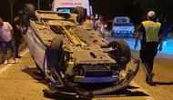 Bursa İnegöl'de kamyonet ile otomobil çarpıştı : 2 yaralı