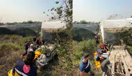 Osmaniye'de otomobil tarlaya uçtu : 3 kişi yaralandı