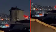 Küçükçekmece'de yıkımı gerçekleştirilen bina çöktü