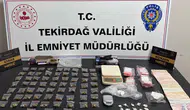 Tekirdağ'da uyuşturucu operasyonu : 220 şüpheliye işlem