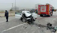 Samsun Kavak'ta araç direğe çarptı : 1 ölü, 3 yaralı