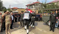 Şehit Ziya Koparan memleketi Yüksekova'da toprağa verildi
