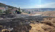 Bilecik Bozüyük'te otluk alanda yangın
