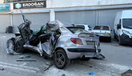 Ankara Mamak'ta beton mikseri otomobille çarpıştı: 1'i ağır 5 yaralı